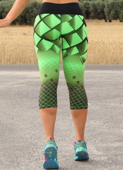 MALLA PIRATA PRINT GREEN - Fitnessstore